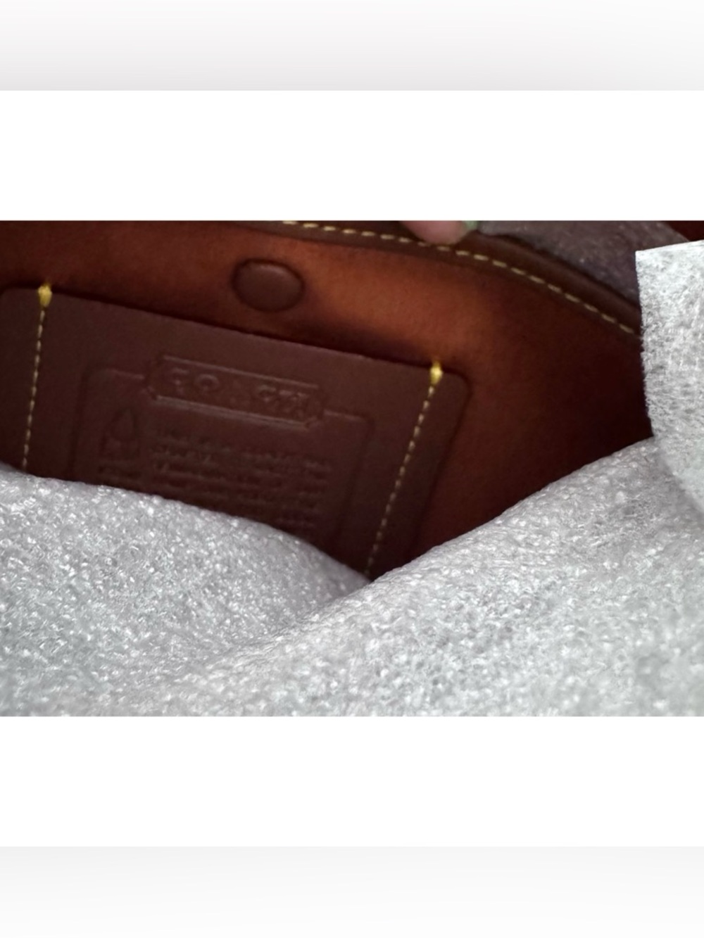 COACH Hamptons Hobo Bag In Crystal Signature Jacquard - Picture 8 of 14